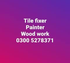 tile marble fixer 0300/5/2/7/8/3/7/1 / painter /paint polish/cabinets