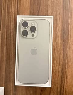 iphone 15pro 128 gb non pta non active 100 betry full box