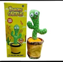 dancing cactus plush toy for babies