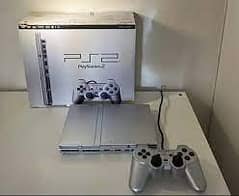 Sony PlayStation PS2 (SCPH-77001) Gray,WITH CONTROLLER