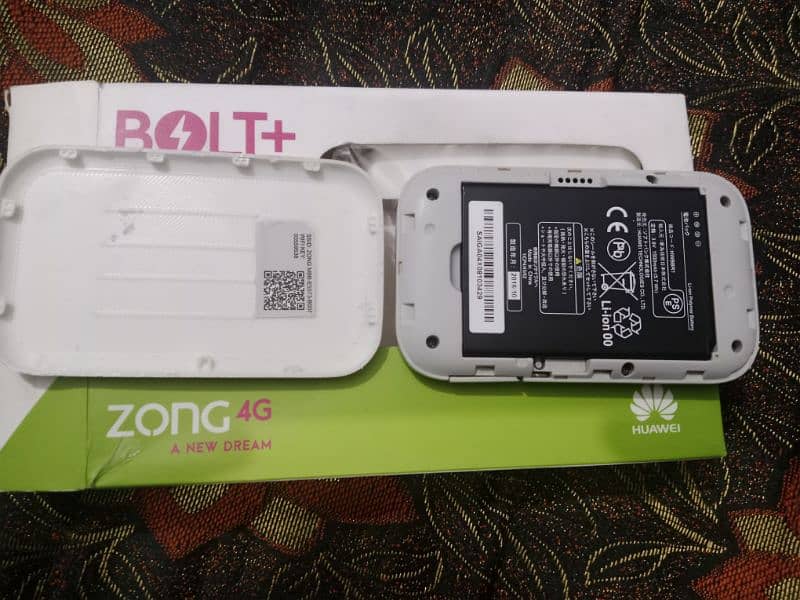 Bolt+zong4G. Huawei 3