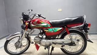 Honda cd 70 2022.   Call  03235564512