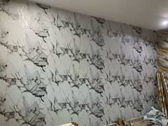 PVC 3D wall Sheet selab covered]