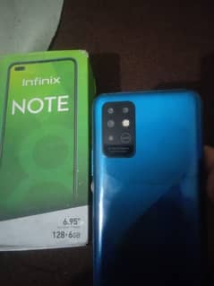 infinix not 8  6/128 condition 10/9 03189472957