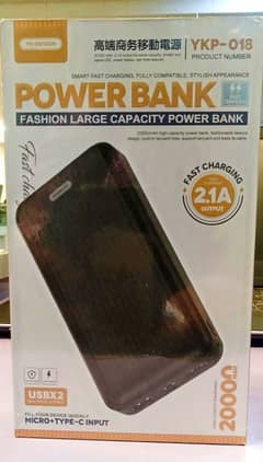 power bank 20000 mah Y-018