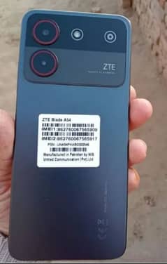 ZTE Blade A 54 4+4=8 GB Ram 64 GB Rom