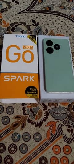 Tecno spark Go 2024 All accessories complete with box