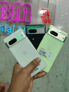 Google pixel 7  pta registered dual sim 128gb waterproof