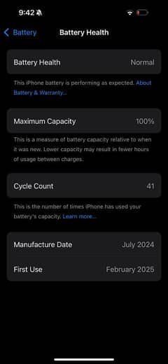 I phone 15 pro 128 GB Non PTA (JV) with warranty