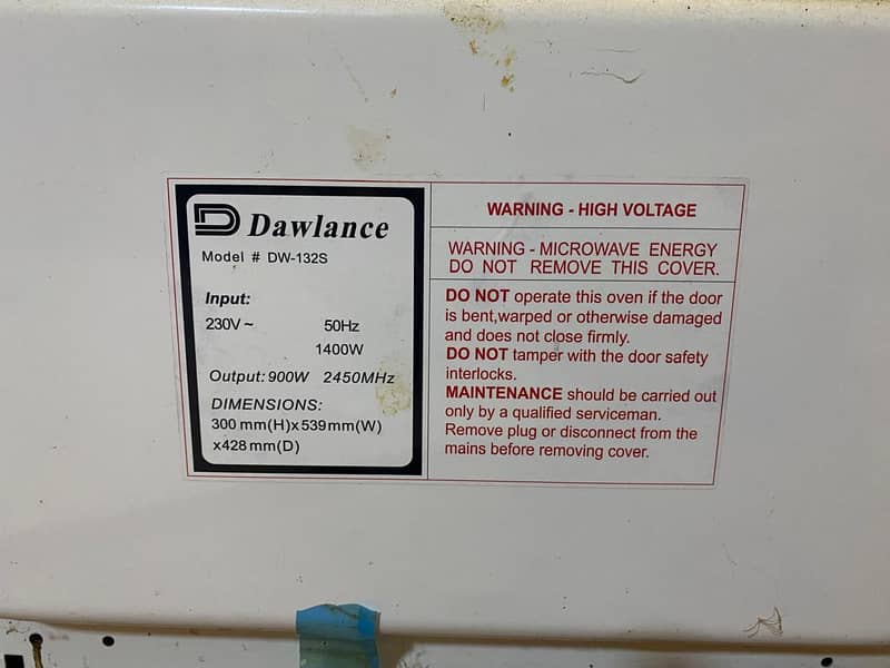 Dawlance Microwave 2