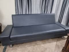 brand new condition Diamond supreme SOFA CUM BED in Grey leather right