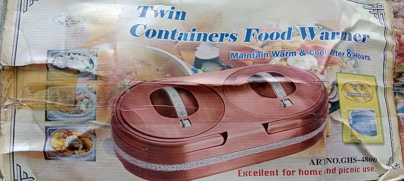 Hot and cold food container in new condition 7