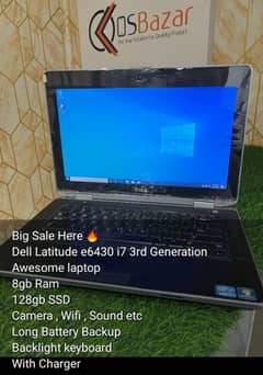 Dell latitude e6430i7 3rd generation laptop