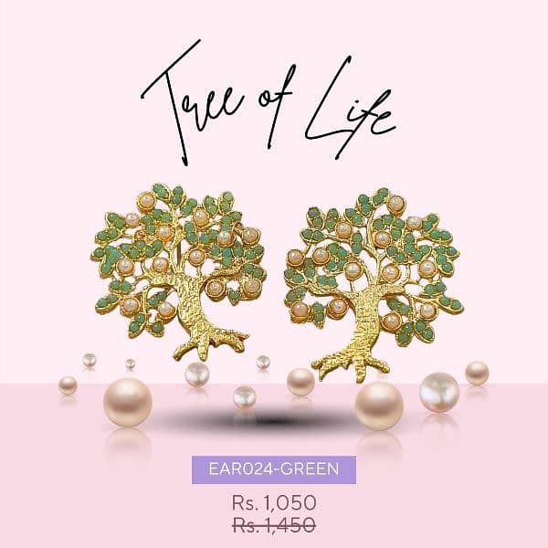 tree type earings 0