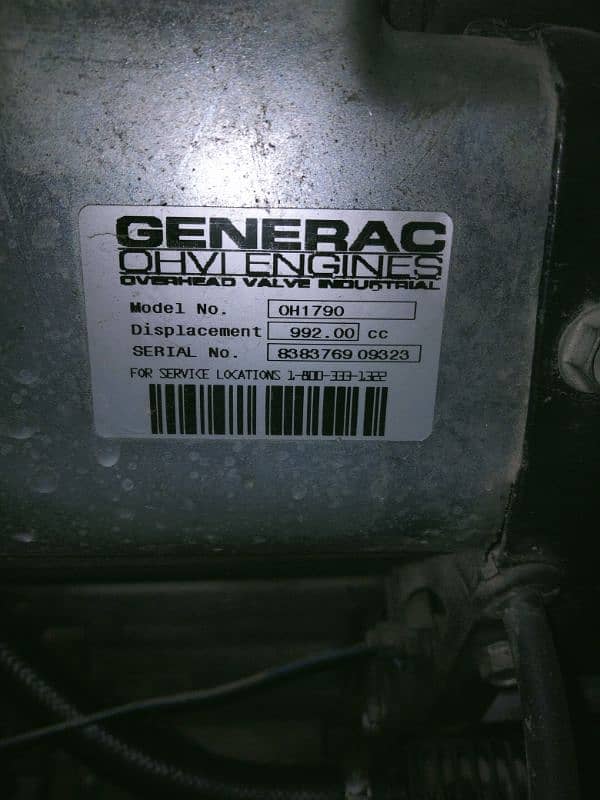 13-kva Single phase Generic-USA Gas genset for sale 0