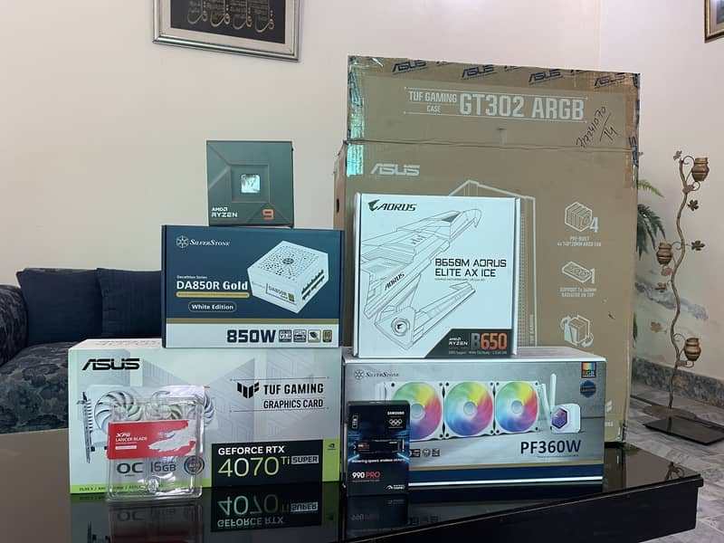 High-End Gaming PC – Ryzen 9, RTX 4070 Ti, 32GB RAM, 1TB SSD 0