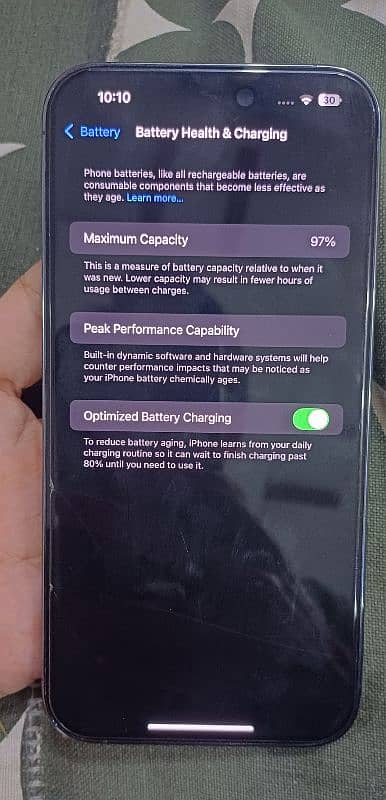 iPhone 14 Pro Max  256 (HK) Non PTA Dual Physical sim . 4