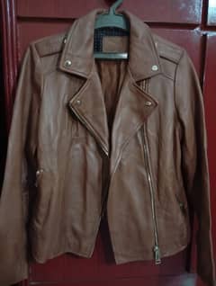 grain de malice leather jacket