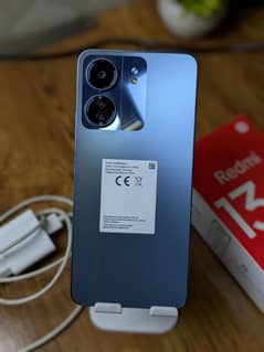 Redmi 13c 6/128 10/10 Condition with box and original Charger