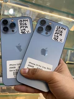 13 pro FU  PTA 256gb 96 % and 92%