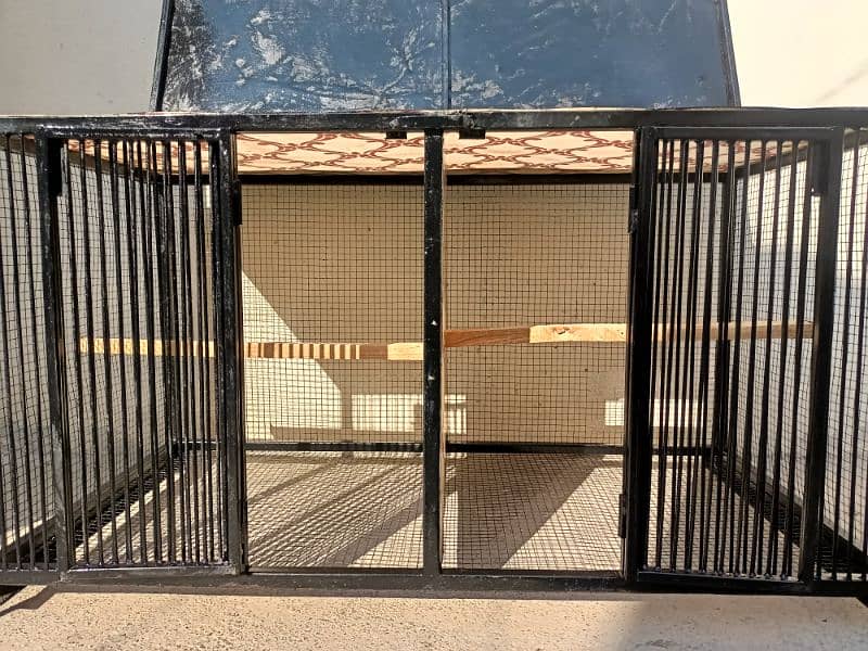 heavy metal birds cage with fiber sheet whatsapp only 1