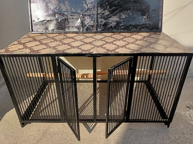 heavy metal birds cage with fiber sheet whatsapp only 5