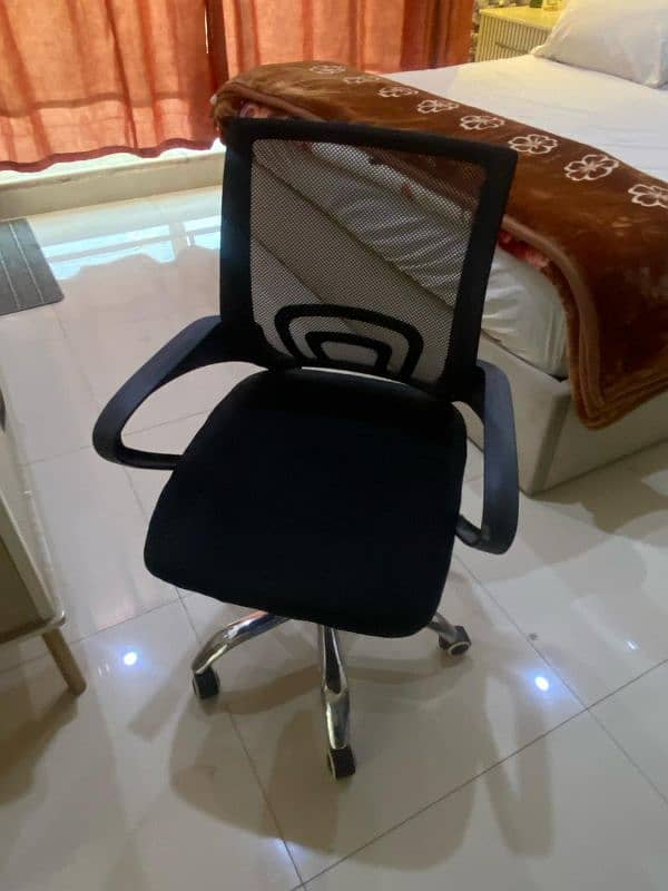 Computer chair and Table 2