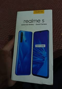 Realme 5 4GB/64GB Complete Box Urgent Sale Please