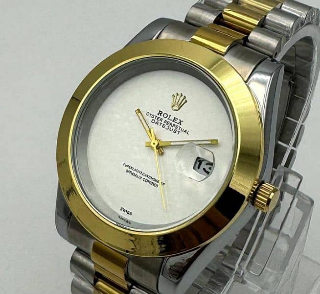 Rolex analog watch 1