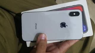 Iphone x 64gb pta approved complete box 10/10