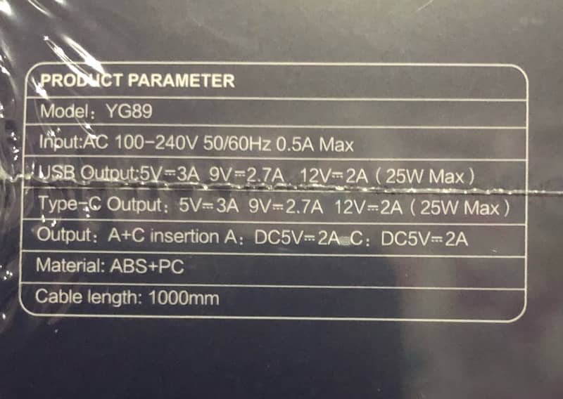 Sendem 25w origional charger fast charger c type 2