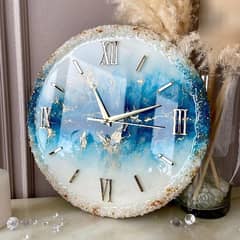 resign beautiful art clock