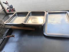 fast food counter hai steel for sell