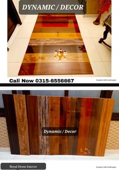 Wooden Flooring and Vinyl Flooring