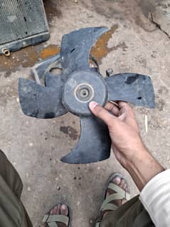 Car radiator fan ok condition