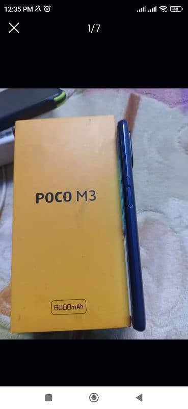 Poco m3 4+2 gb 128gb full box 6