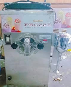 ice Cream machine with ice Sekhar USA