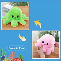 Octopus plushies reversible 2025