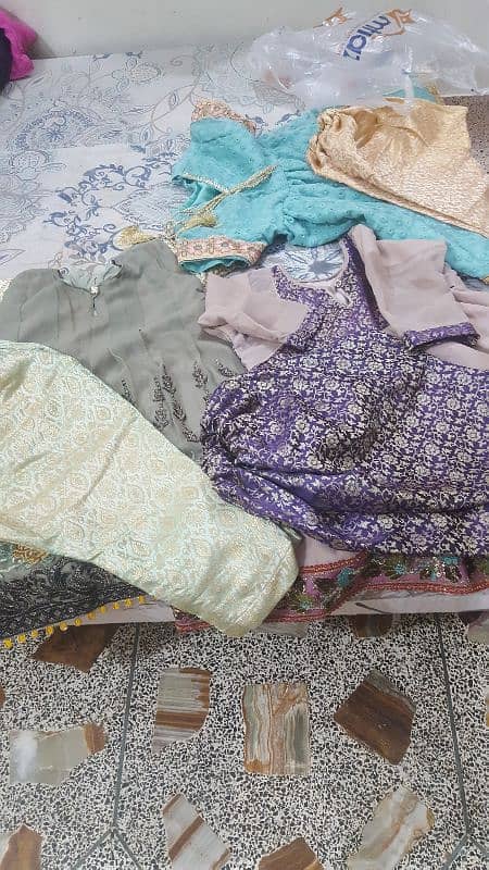 Different Abayas Scarf And Dupatty 18