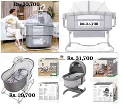 Mastela 4 in 1 & 3 in 1 | Kids Electric Baby Swing cot |