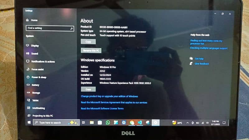 dell latitude E 7440  i5 4th Gen 4