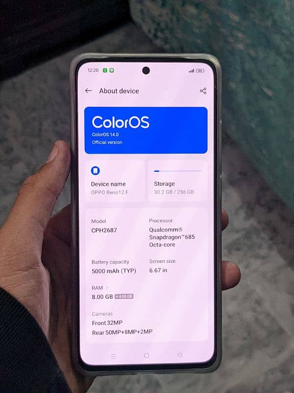 Oppo Reno 12 f 8/256 4