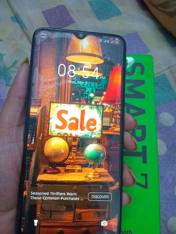 Infinix smart 7 4+7/64 6