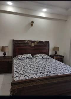 Sheesham & Wood Bed Set