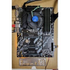 Intel Core i7 8700 with Z370 motherboard and 24GB DDR4