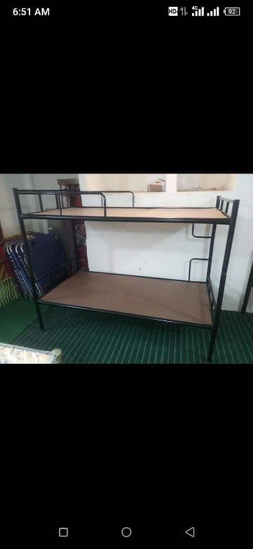 bunk bed/double deaker/charpai/چارپائی/sub k alag alag rates hain 6