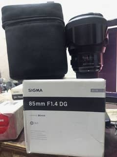 Sigma Art  85mm 1.4 Nikon Mount