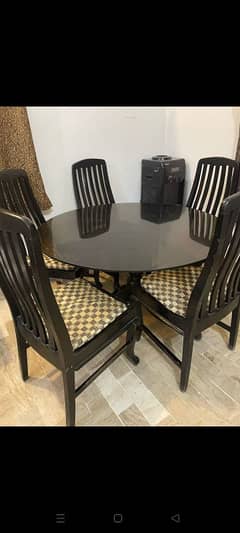 dining table with 5 chairs