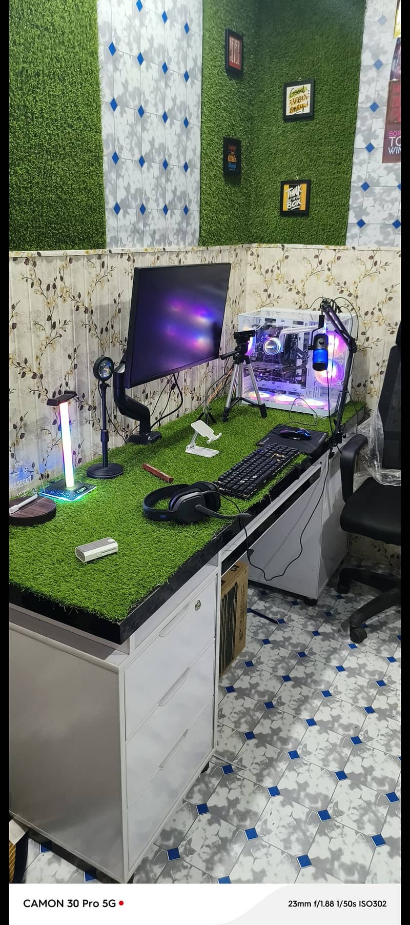 Gaming PC i5 th10 GPU RTX3050 8GB (3TB)16GB RAM (27inch 160FPS monitor 5