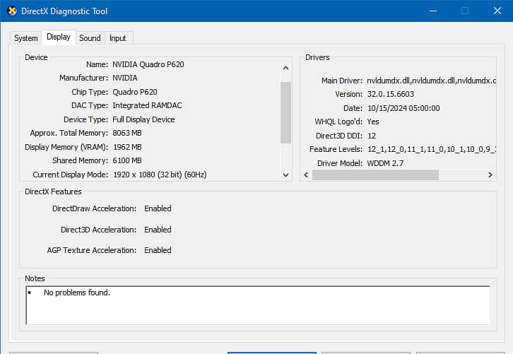 NVIDIA QUADRO P620 10/9 new conditon 1